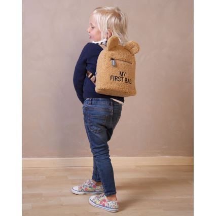 Childhome - Lasten reppu MY FIRST BAG ruskea