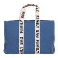 Childhome - Matkakassi FAMILY BAG CANVAS sininen