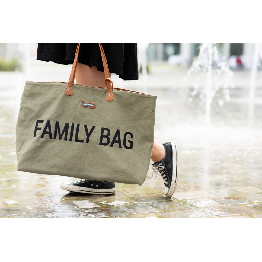 Childhome - Matkakassi FAMILY BAG khaki