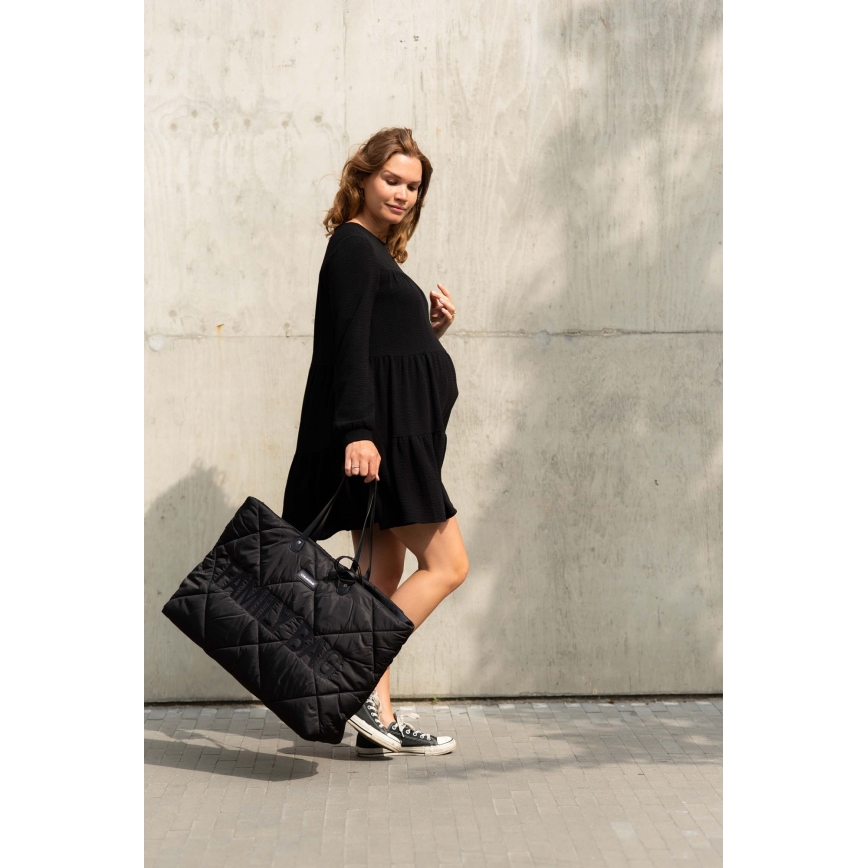 Childhome - Matkakassi FAMILY BAG musta