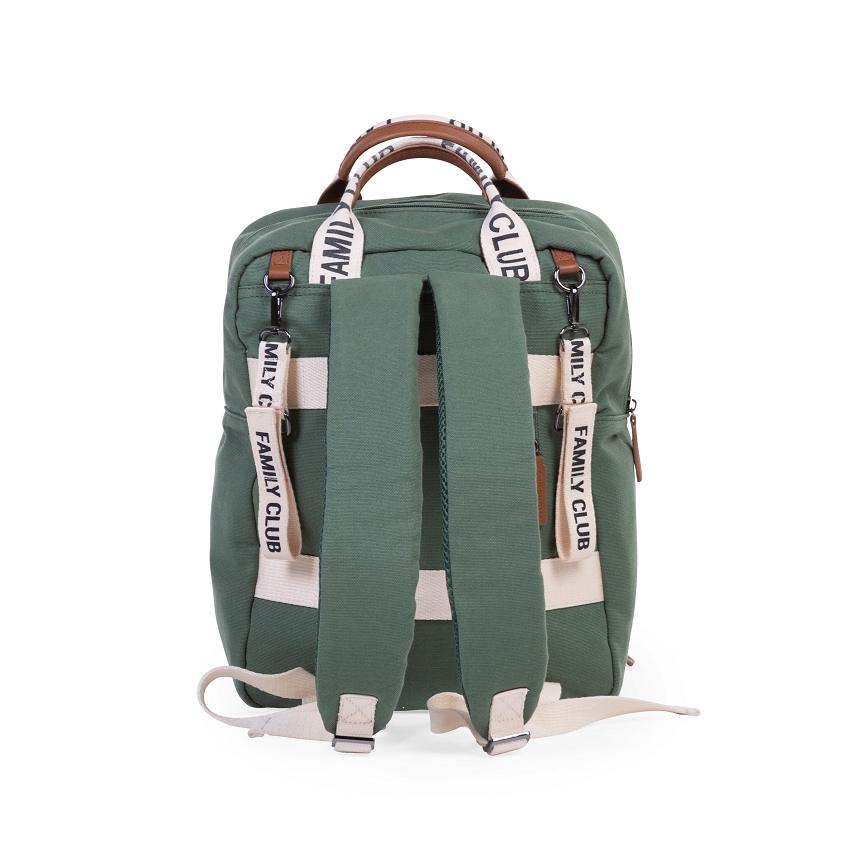Childhome - Reppu vaihtotarvikkeille FAMILY CLUB vihreä