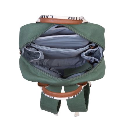 Childhome - Reppu vaihtotarvikkeille FAMILY CLUB vihreä