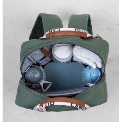 Childhome - Reppu vaihtotarvikkeille FAMILY CLUB vihreä