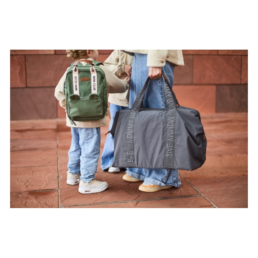 Childhome - Vaihtolaukku MOMMY BAG harmaa