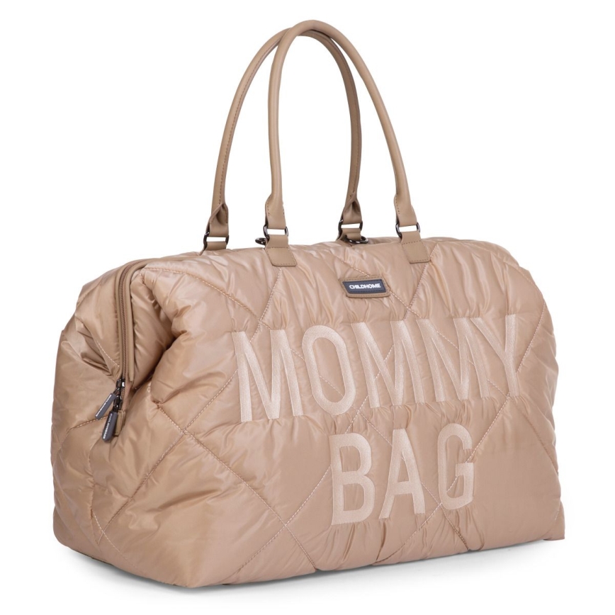 Childhome - Vaihtolaukku MOMMY BAG PUFFERED beige