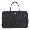 Childhome - Vaihtolaukku MOMMY BAG PUFFERED musta