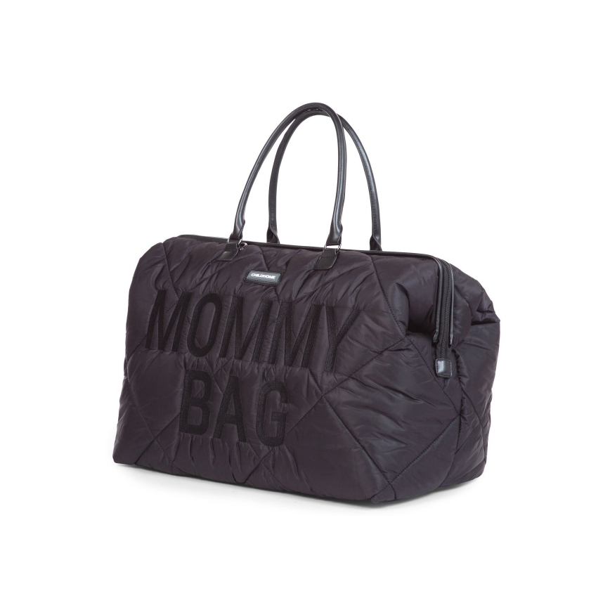 Childhome - Vaihtolaukku MOMMY BAG PUFFERED musta