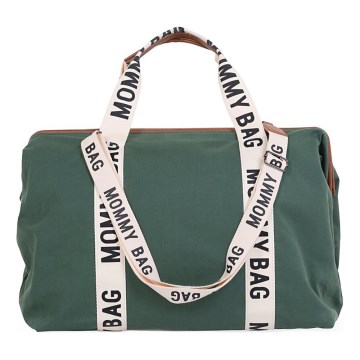 Childhome - Vaihtolaukku MOMMY BAG vihreä