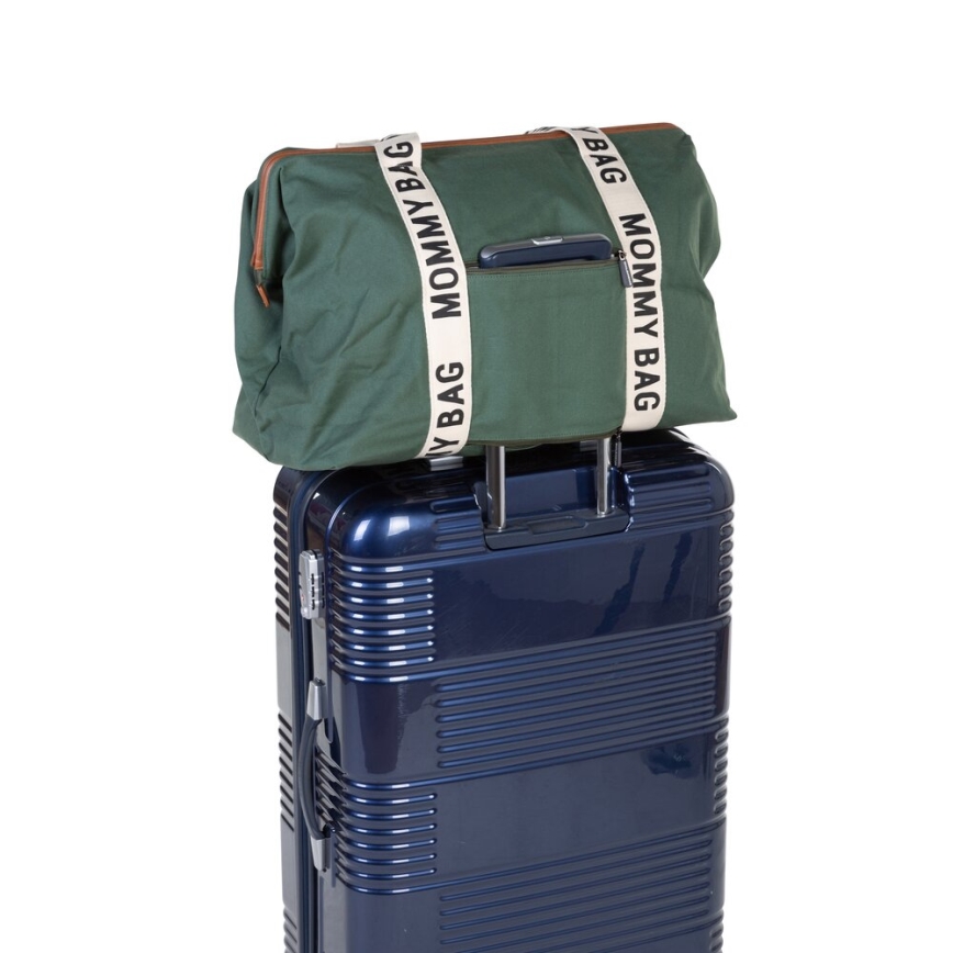 Childhome - Vaihtolaukku MOMMY BAG vihreä