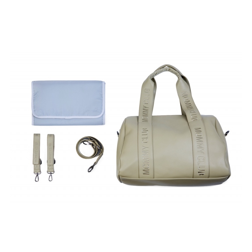 Childhome - Vaihtolaukku MOMMY CLUB LEATHER beige