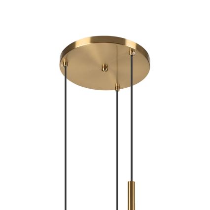 CHITA riippuvalaisin kaapelilla 3xG9/5W/230V, kultainen