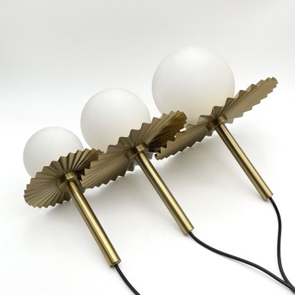 CHITA riippuvalaisin kaapelilla 3xG9/5W/230V, kultainen