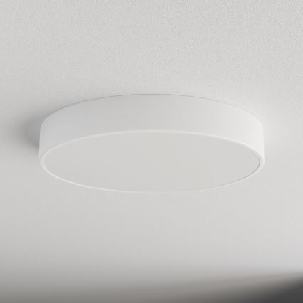 Kattovalaisin liiketunnistimella ja hämäräkytkimellä CLEO 4xE27/24W/230V, halkaisija 50 cm, valkoinen