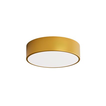 Kattovalaisin CLEO, liike- ja hämäräanturilla, 2xE27/24W/230V, halkaisija 30 cm, kullanvärinen