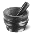 Cole&Mason - Graniittimortteli ja nuija GRANITE halkaisija 18 cm graniitti/musta