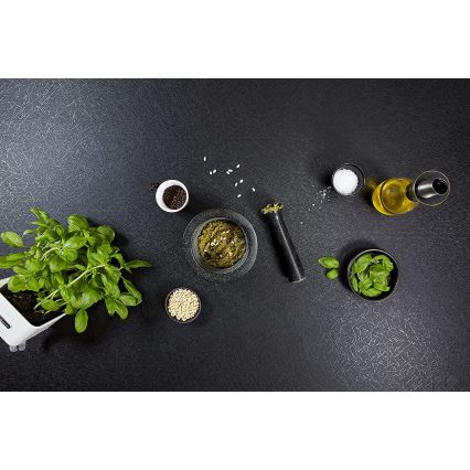 Cole&Mason - Graniittimortteli ja nuija GRANITE halkaisija 18 cm graniitti/musta