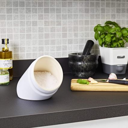 Cole&Mason - Keraaminen suolasäiliö WHITMORE