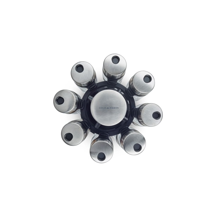 Cole&Mason - Pyörivä mausteteline MASTER 17 osaa
