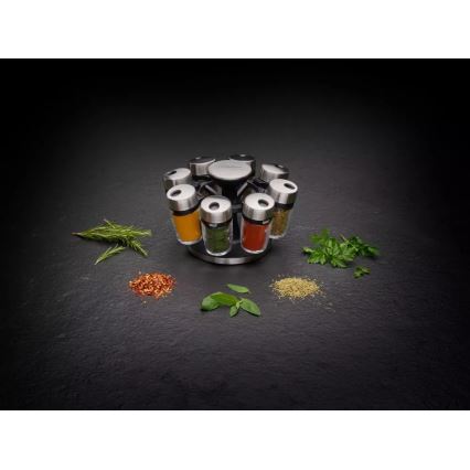 Cole&Mason - Pyörivä mausteteline MASTER 9 osaa