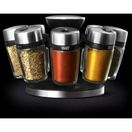 Cole&Mason - Pyörivä mausteteline MASTER 9 osaa