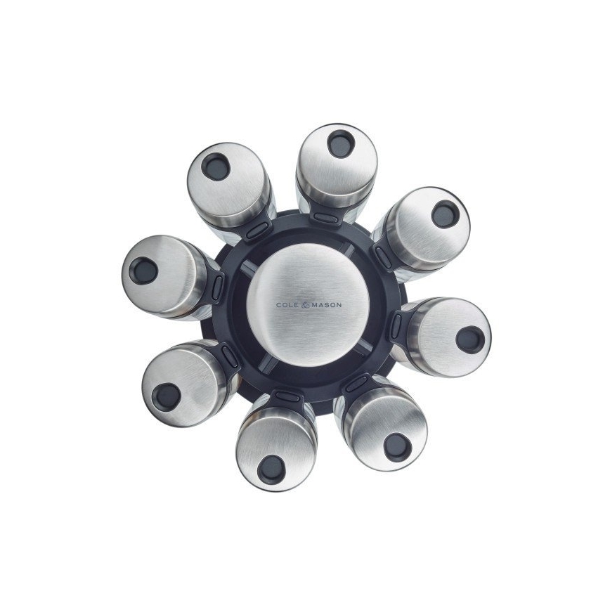 Cole&Mason - Pyörivä mausteteline MASTER 9 osaa
