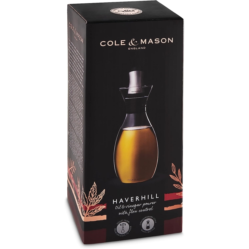 Cole&Mason - Öljy- ja etikka-annostelija HAVERHILL FLOW 350 ml