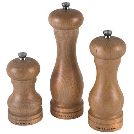 Cole&Mason - Pippurimylly CAPSTAN BEECH pyökki 20 cm