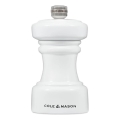 Cole&Mason - Pippurimylly HOXTON 10,4 cm pyökki/kiiltävä valkoinen