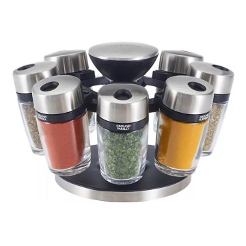 Cole&Mason - Pyörivä mausteteline MASTER 9 osaa