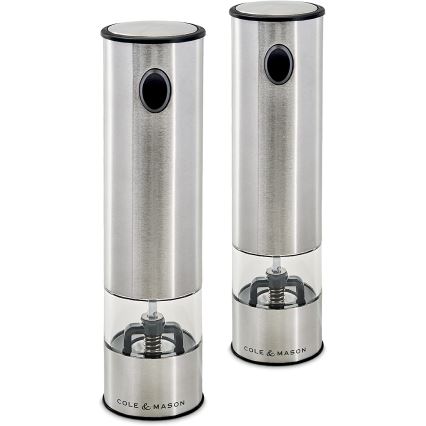 Cole&Mason - Sähköiset maustesirut BATTERSEA, 2 kpl, 6xAAA