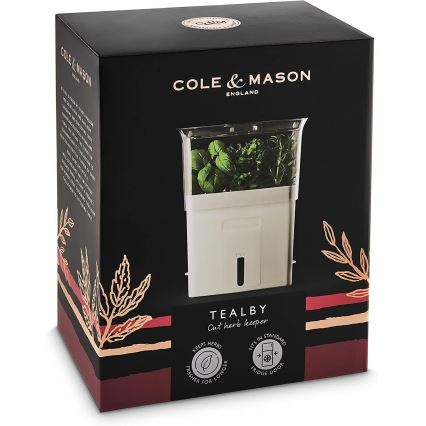 Cole&Mason - Säiliö vastaleikattujen yrttien säilyttämiseen