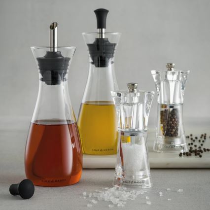 Cole&Mason - Suola- ja pippurimyllysetti CRYSTAL 2 kpl 12,5 cm