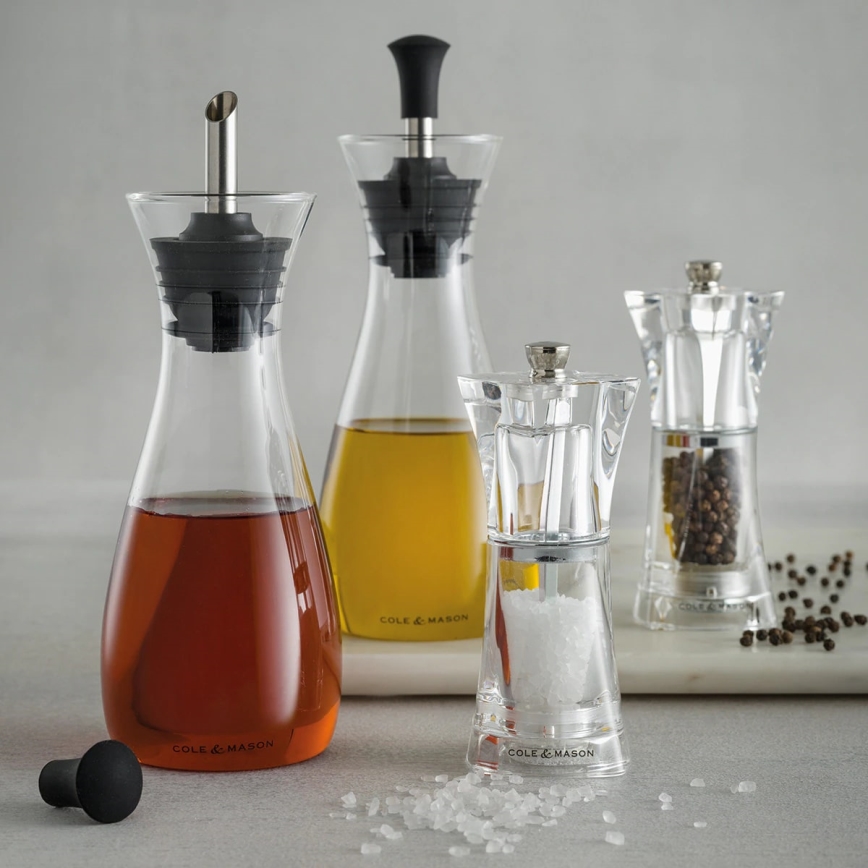 Cole&Mason - Suola- ja pippurimyllysetti CRYSTAL 2 kpl 12,5 cm