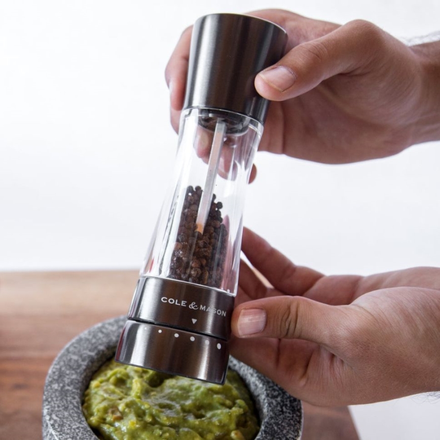 Cole&Mason - Suola- ja pippurimyllysetti DERWENT 2 kpl 19 cm antrasiitti