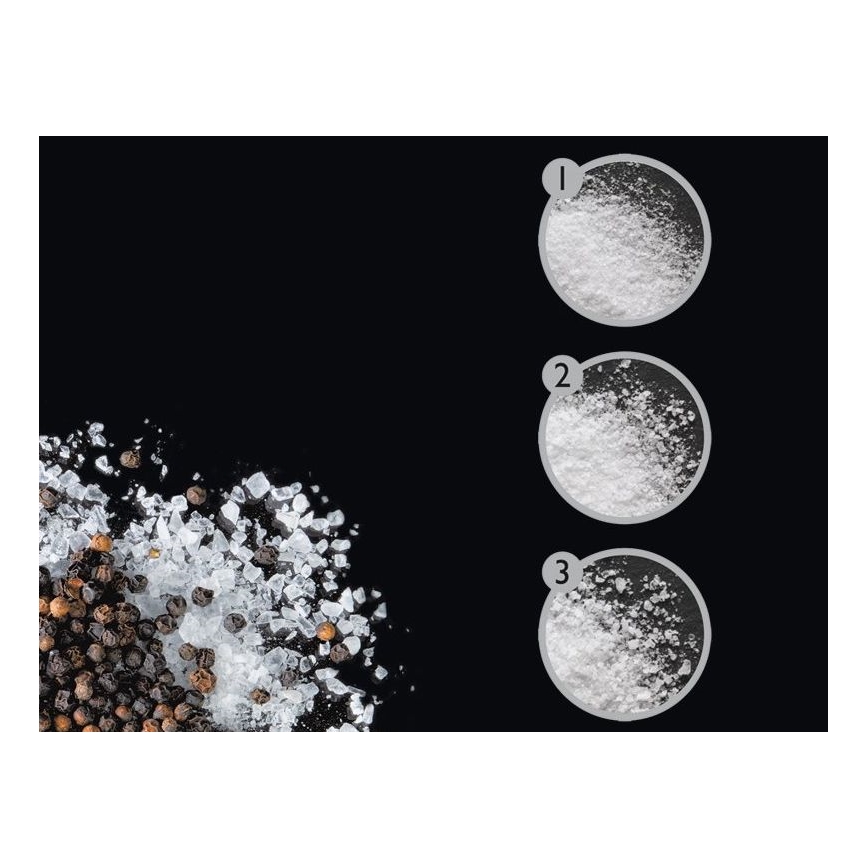 Cole&Mason - Suola- ja pippurimyllysetti DERWENT 2 kpl 19 cm antrasiitti