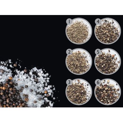 Cole&Mason - Suola- ja pippurimyllysetti DERWENT 2 kpl 19 cm kiiltävä kromi