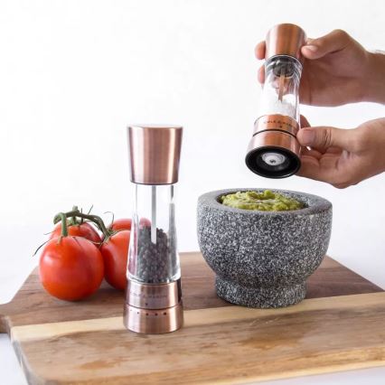Cole&Mason - Suola- ja pippurimyllysetti DERWENT 2 kpl 19 cm kupari