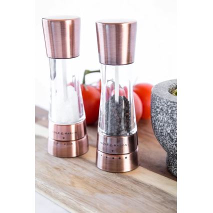 Cole&Mason - Suola- ja pippurimyllysetti DERWENT 2 kpl 19 cm kupari
