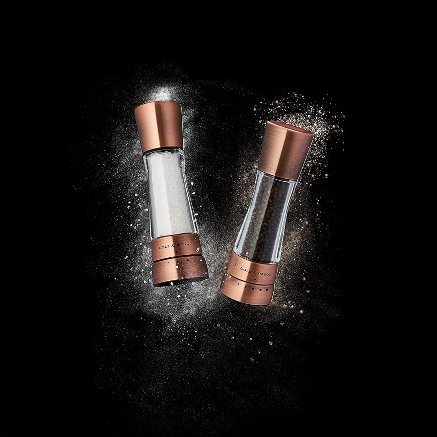 Cole&Mason - Suola- ja pippurimyllysetti DERWENT 2 kpl 19 cm kupari