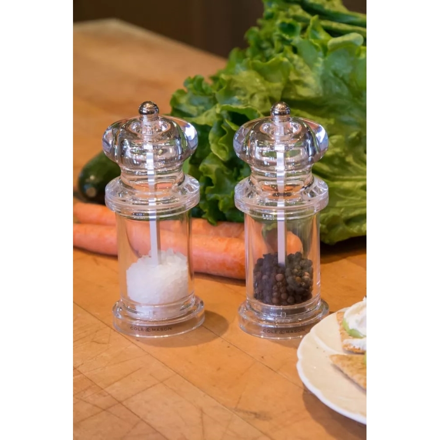 Cole&Mason - Suola- ja pippurimyllysetti PRECISION MILLS 2 kpl 14 cm