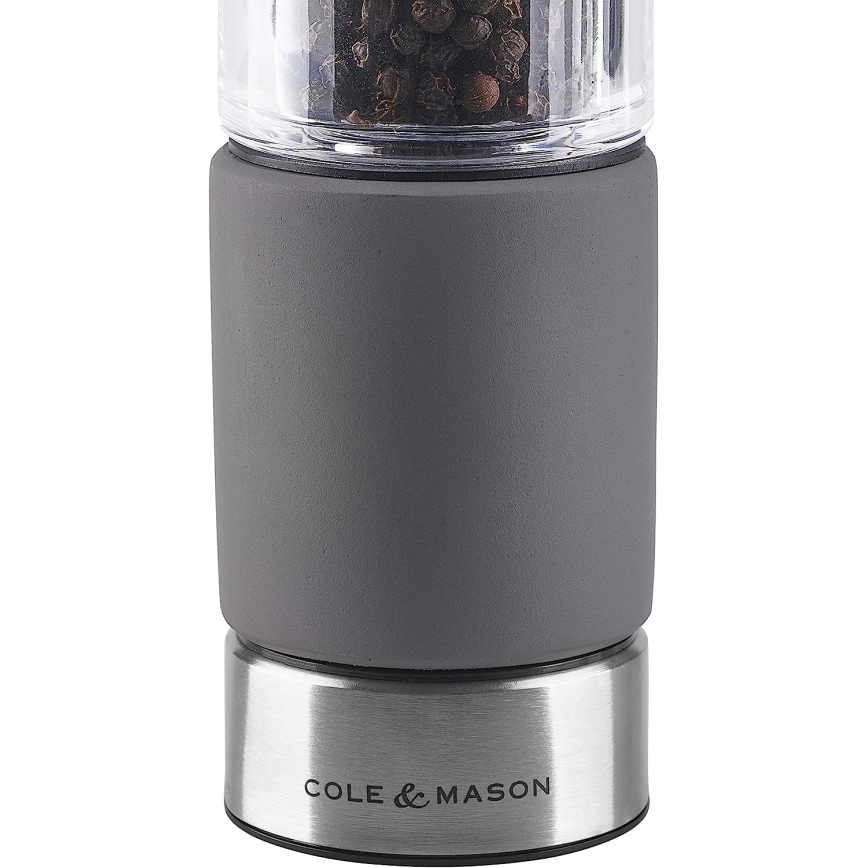 Cole&Mason - suola- ja pippurimyllysetti REGENT CONCRETE 2 kpl betoni 18 cm
