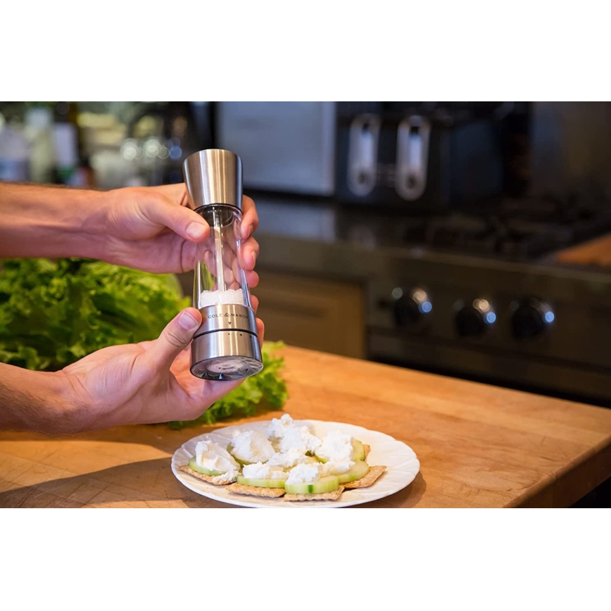 Cole&Mason - Suolamylly DERWENT 19 cm kiiltävä kromi