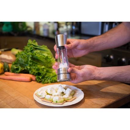 Cole&Mason - Suolamylly DERWENT 19 cm kiiltävä kromi