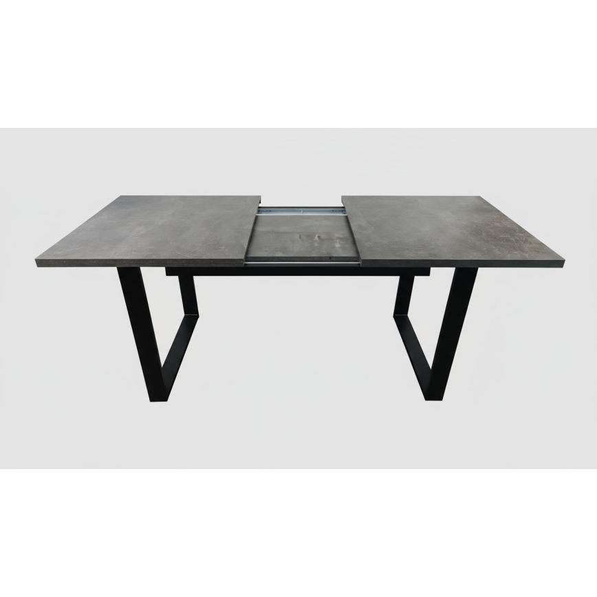 Laajennettava ruokapöytä COLIN harmaa