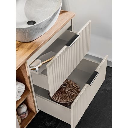COMAD ADEL CASHMERE 82-80-2S - Kylpyhuoneen allaskaappi ADEL 57x80,2 cm beige
