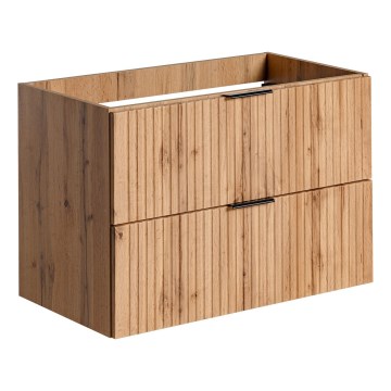 COMAD ADEL OAK 82-80-B-2S - Allaskaappi pesualtaan alle ADEL 57x80,2 cm tammi