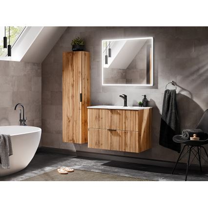 COMAD ADEL OAK 82-80-B-2S - Allaskaappi pesualtaan alle ADEL 57x80,2 cm tammi