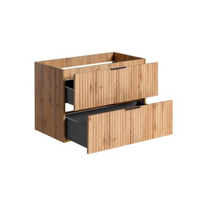 COMAD ADEL OAK 82-80-B-2S - Allaskaappi pesualtaan alle ADEL 57x80,2 cm tammi