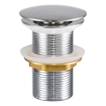 COMAD CLICK-CLACK T201L-3 - Altaan jäte CLICK-CLACK halkaisija 7 cm kiiltävä kromi