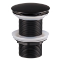 COMAD CLICK-CLACK T201MBG-3 - Altaan jäte CLICK-CLACK halkaisija 7 cm matta musta